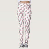 Pocket Pet Bunny Pattern Leggings (Voorkant)