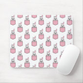 Pocket Pet Bunny Pattern Muismat (Met muis)