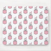 Pocket Pet Bunny Pattern Muismat (Voorkant)