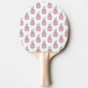 Pocket Pet Bunny Pattern Tafeltennisbatje