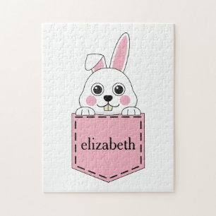 Pocket Pet Bunny Personaliseren Legpuzzel