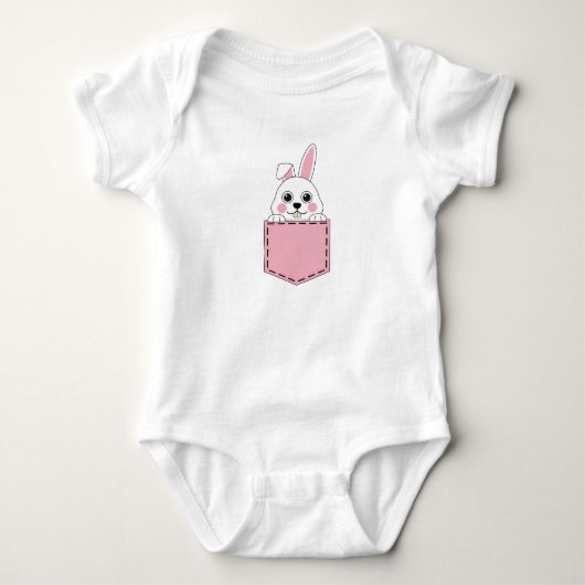 Pocket Pet Bunny Romper (Voorkant)