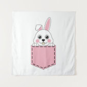 Pocket Pet Bunny Wandkleed (Voorkant)