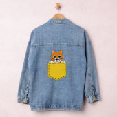 Pocket Pet Cat Denim Jacket (Hangar)