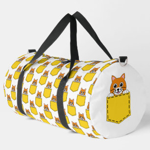 Pocket Pet Cat Pattern Plunjezak