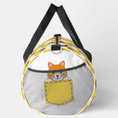 Pocket Pet Cat Pattern Plunjezak (Rechts)
