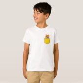 Pocket Pet Cat T-shirt (Voorkant volledig)