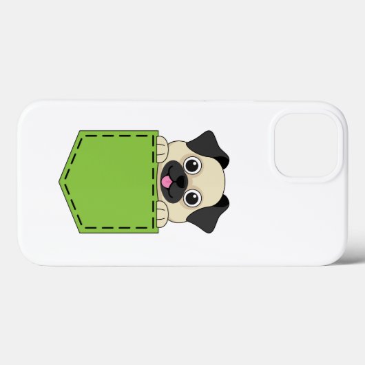 Pocket Pet Dog Case-Mate iPhone Case (Achterkant (horizontaal))