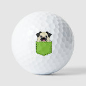 Pocket Pet Dog Golfballen (Voorkant)