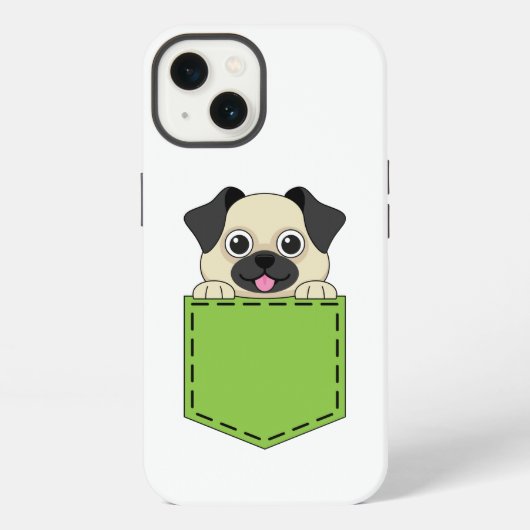Pocket Pet Dog iPhone Hoesje (Achterkant)