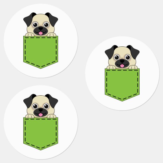 Pocket Pet Dog Labels (Groep)