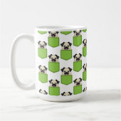 Pocket Pet Dog Pattern Koffiemok (Links)