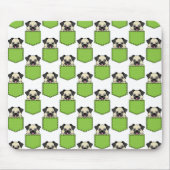 Pocket Pet Dog Pattern Muismat (Voorkant)