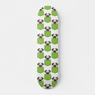 Pocket Pet Dog Pattern Persoonlijk Skateboard