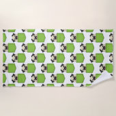 Pocket Pet Dog Pattern Strandlaken (Voorkant)