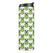 Pocket Pet Dog Pattern Thermosbeker (Gedraaid links)