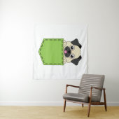 Pocket Pet Dog Wandkleed (In Situ (horizontaal))