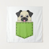 Pocket Pet Dog Wandkleed (Voorkant)