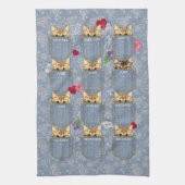 Pocket Pets Kittens 2024 Kalender Theedoek (Verticaal)