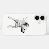 Pocket Pivot, minimale hond Case-Mate iPhone Case (Achterkant (horizontaal))