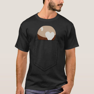 Pocket Planets Pluto (zwart) T-shirt