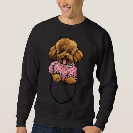 Pocket Puppies Poedel Trui (Voorkant)