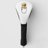 Pocket Puppiez - Golden Retriever Golfheadcover (Voorkant)