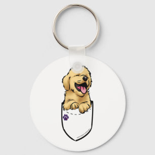 Pocket Puppiez - Golden Retriever Sleutelhanger