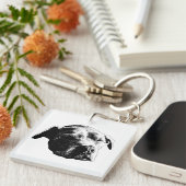 Pocket Quiet Friend Sleutelhanger (Voorkant Rechts)