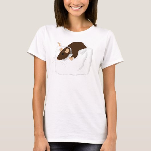 Pocket Rat T-shirt (Voorkant)
