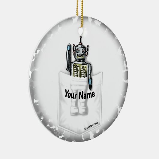 Pocket Robot ornament (Rechts)