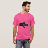 Pocket Rocket Logo Bold Muay Thai T-shirt (Voorkant volledig)