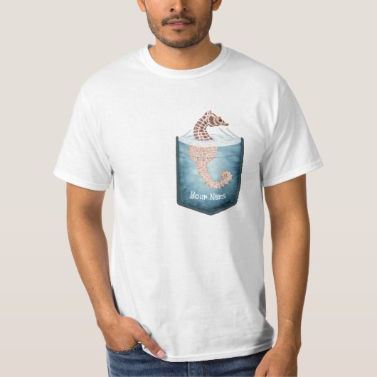 Pocket Seahorse T-shirt (Voorkant)