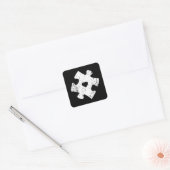 Pocket Shirt Autisti Vierkante Sticker (Envelop)