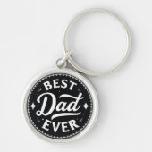 Pocket-Sized Praise – Best Dad Ever Keychain (Voorkant)