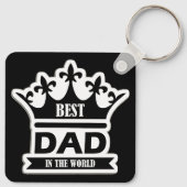 Pocket-Sized Praise – Best Dad Ever Keychain (Achterkant)