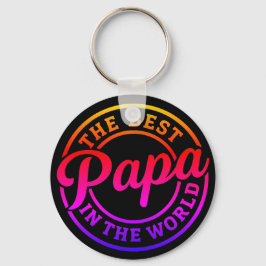 Pocket-Sized Praise – Best Papa Ever Keychain