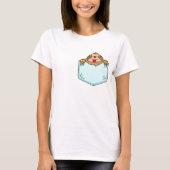 Pocket-sleuf T-shirt (Voorkant)