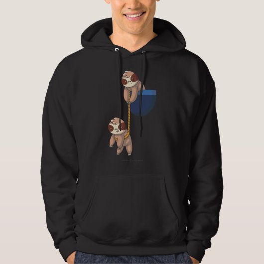 Pocket-sleuven Hoodie (Voorkant)