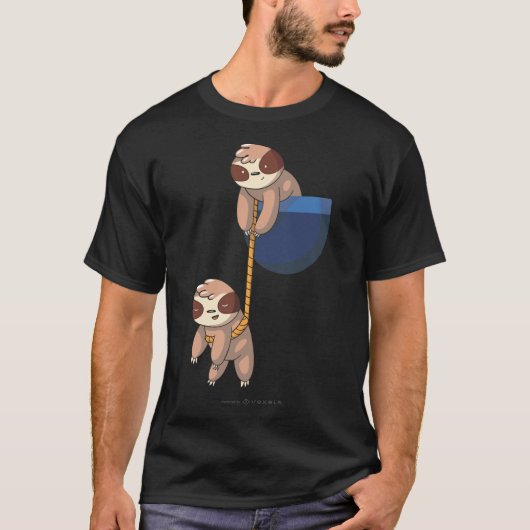 Pocket-sleuven T-shirt (Voorkant)