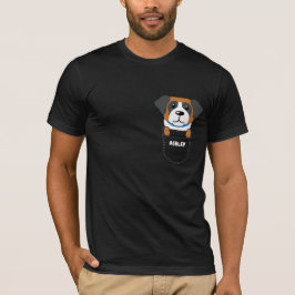 Pocket St. Bernard puppy schattige hond T-shirt
