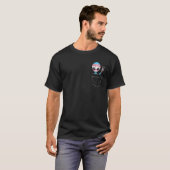 Pocket Transgender Alien Trans Pride Flag LGBT ET T-shirt (Voorkant volledig)