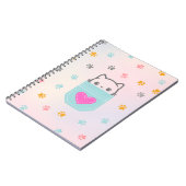 Pocket vol liefde Kat Notitieboek (Linkerzijde)