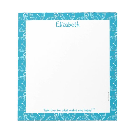 Pocket watch, aangepast notitieblok (Voorkant)