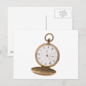  Pocket Watch Briefkaart (Voorkant / Achterkant)