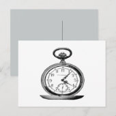  Pocket Watch Cool Fab Briefkaart (Voorkant / Achterkant)