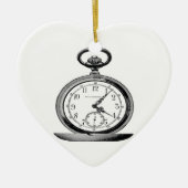  Pocket Watch Cool Fab Keramisch Ornament (Voorkant)