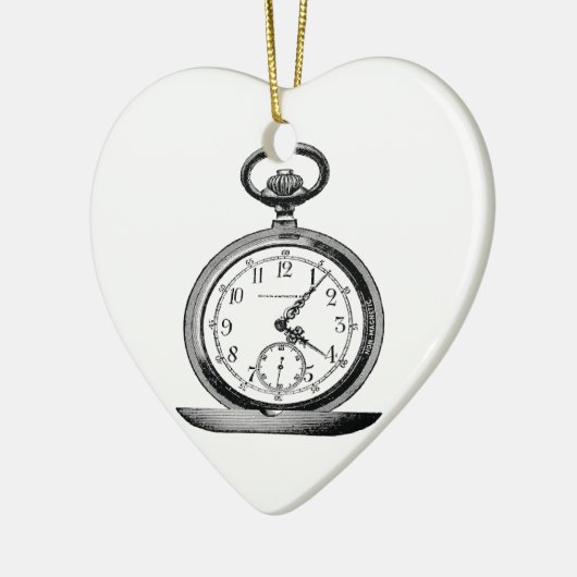  Pocket Watch Cool Fab Keramisch Ornament (Links)