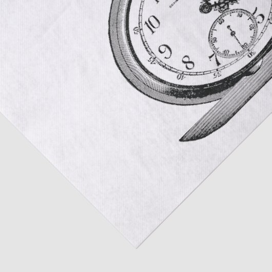  Pocket Watch Cool Fab Tissuepapier (Detail)