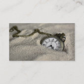 Pocket Watch - de zanden van de tijd Visitekaartje (Achterkant)